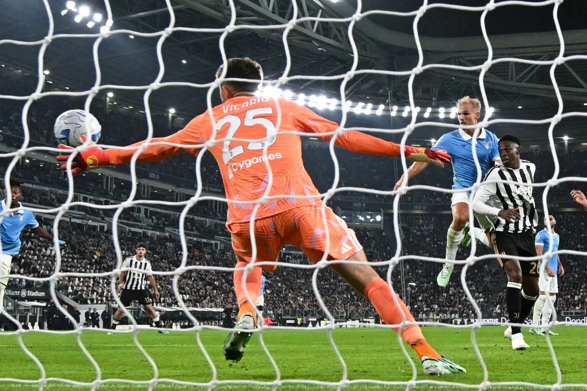 Juventus v Lazio. Photo: Matteo Gribaudi / Image Sport via Italpress