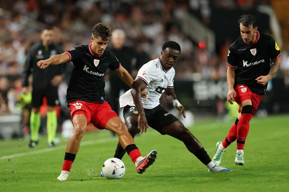 Valencia v Athletic Club. Photo: Flashscore